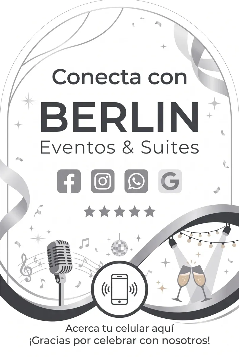 Review plate: Berlín Eventos & Suites